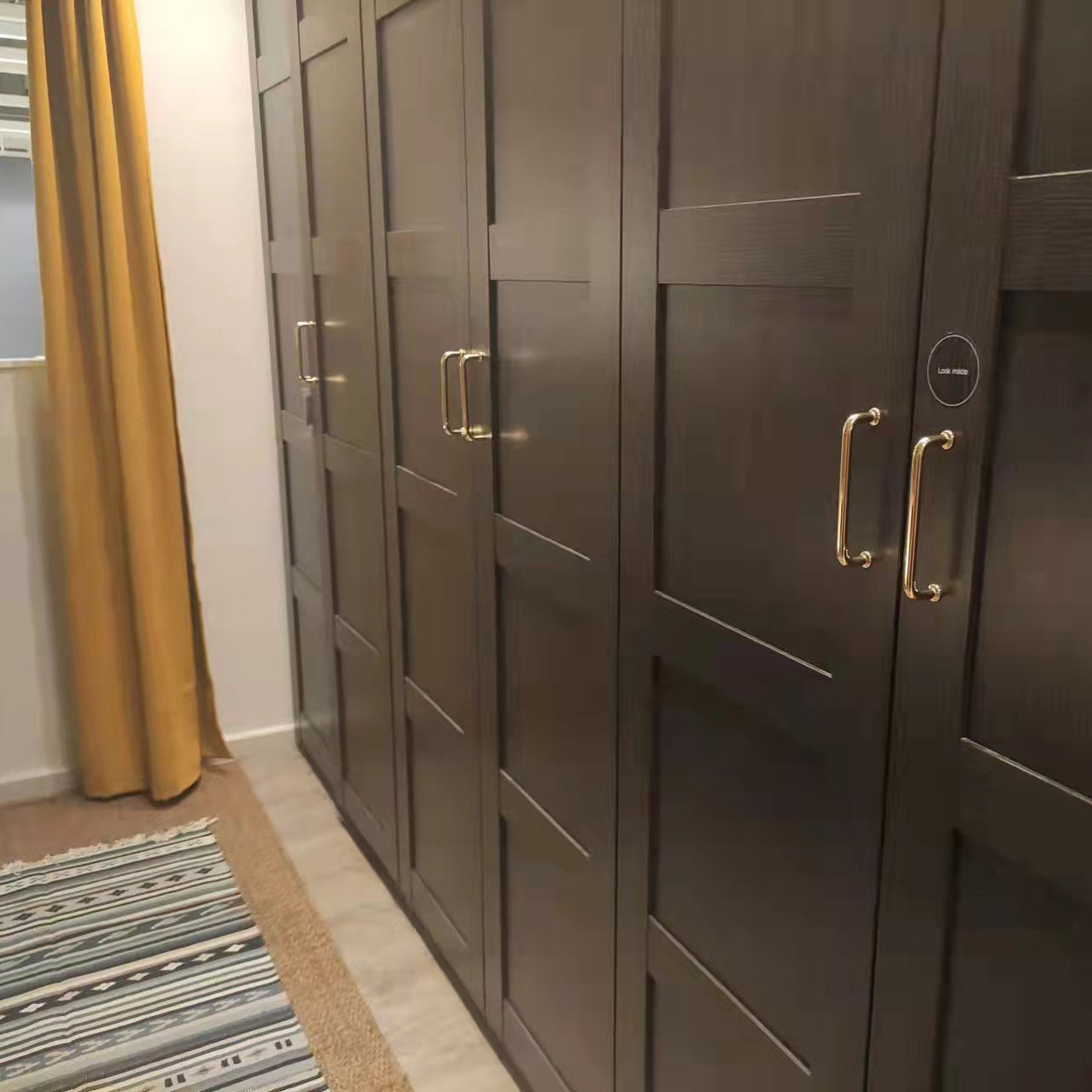 Premium 96mm Polished Gold Cabinet Handle with Screws