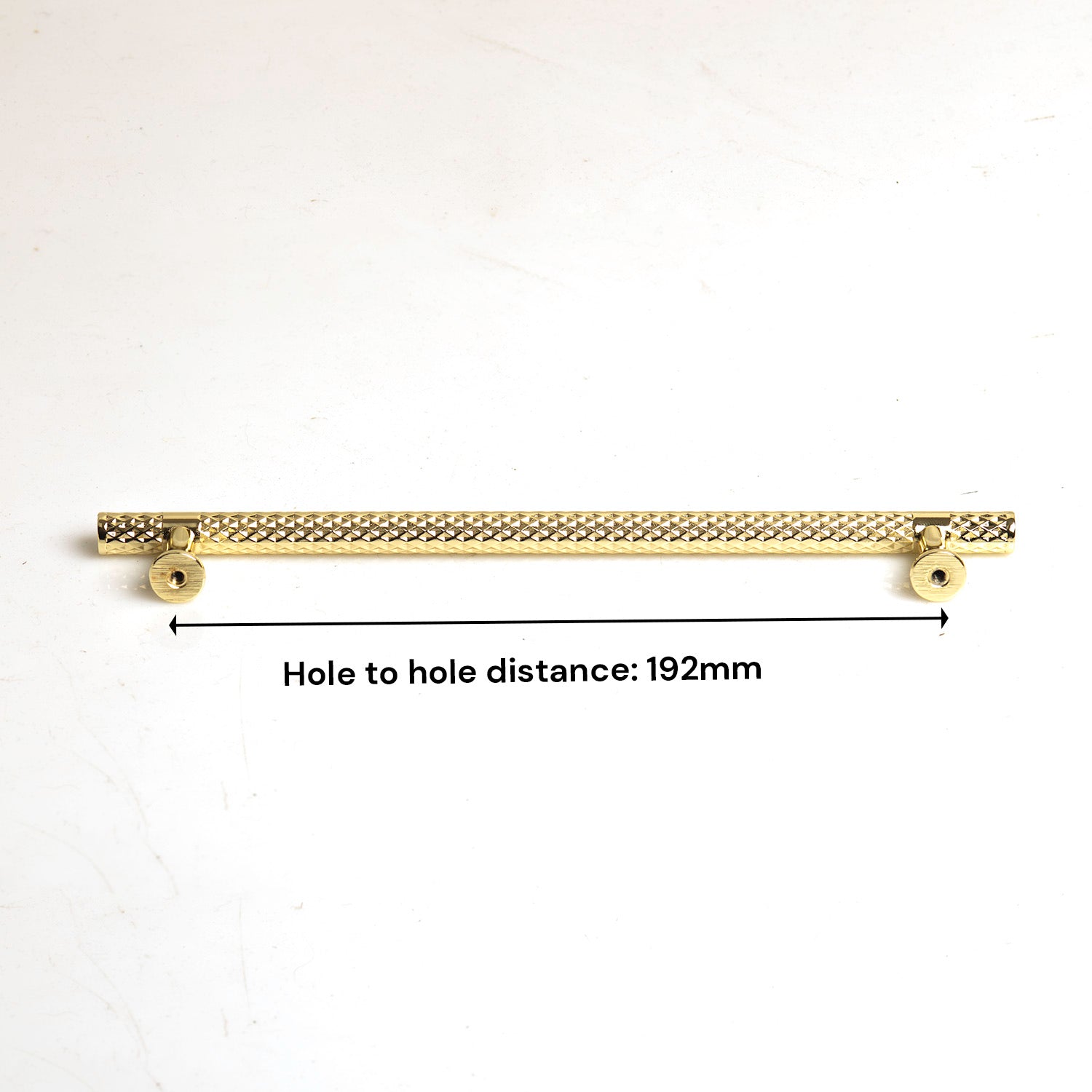 Gold Solid Zinc Kitchen Cabinet Handle Pull 192mm, Modern European Style - SuperSaverAU - view 2