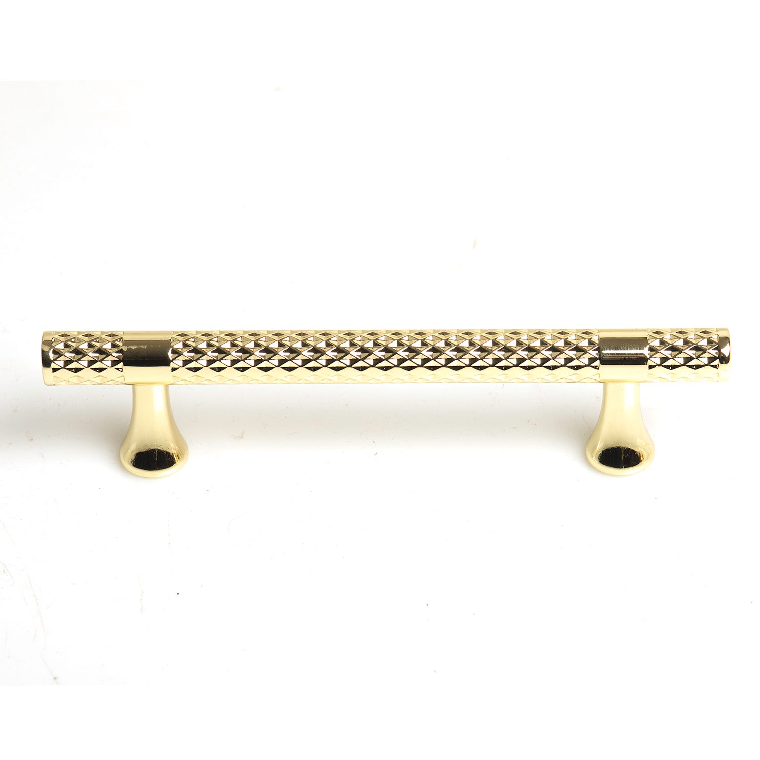 Gold Solid Zinc Kitchen Cabinet Pull 96mm, Modern European Style, Sleek Design - SuperSaverAU - view 2