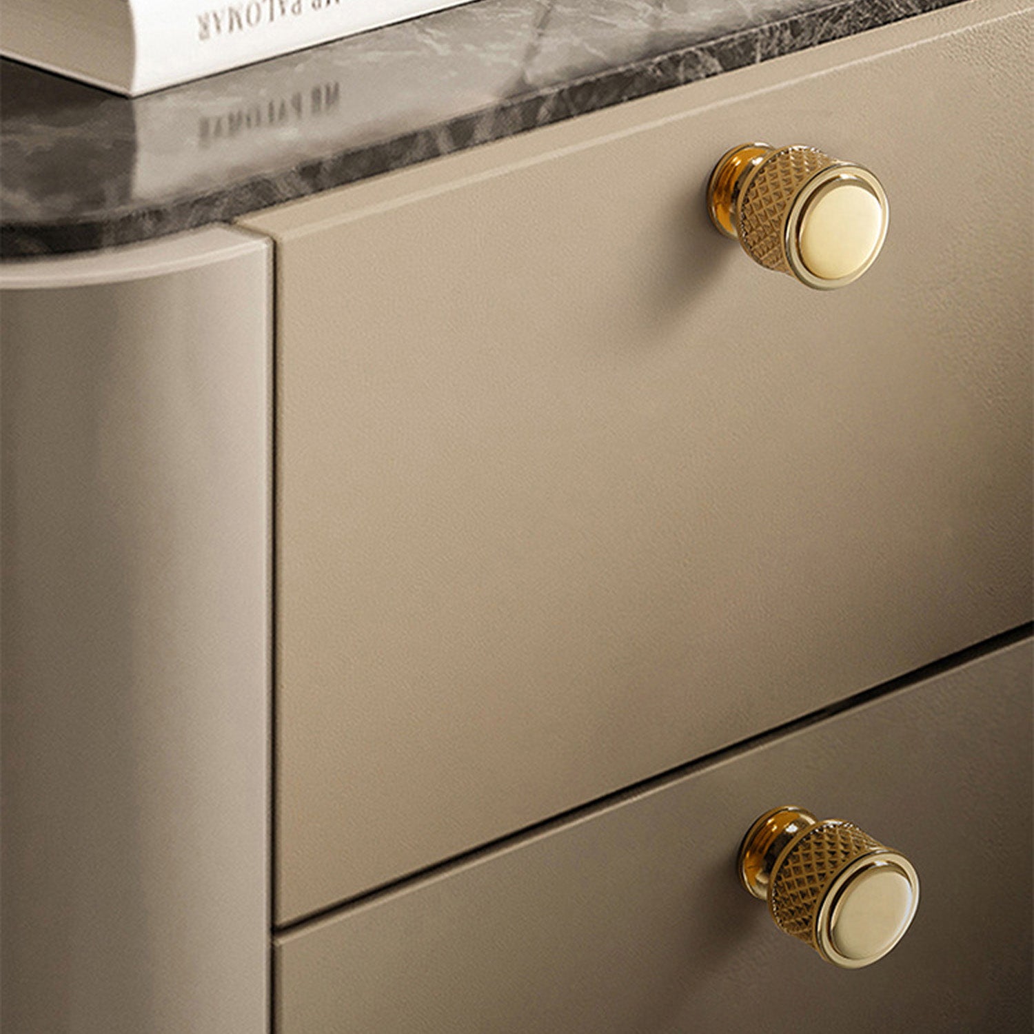 Gold Solid Zinc Kitchen Cabinet Handles - Modern European Style, 100% Quality - SuperSaverAU - view 3