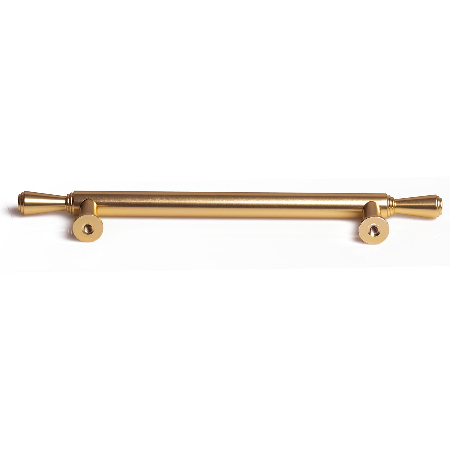 Gold Zinc Kitchen Cabinet Handles 128mm, Modern European Style, Sleek Design - SuperSaverAU - view 2