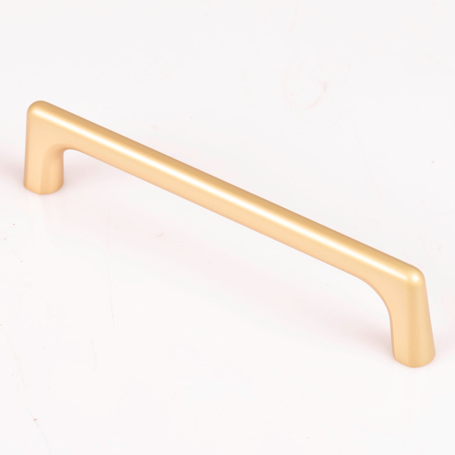 Gold Zinc Kitchen Cabinet Handle Pull 128mm, Modern European Style, Sleek Design - SuperSaverAU - view 1