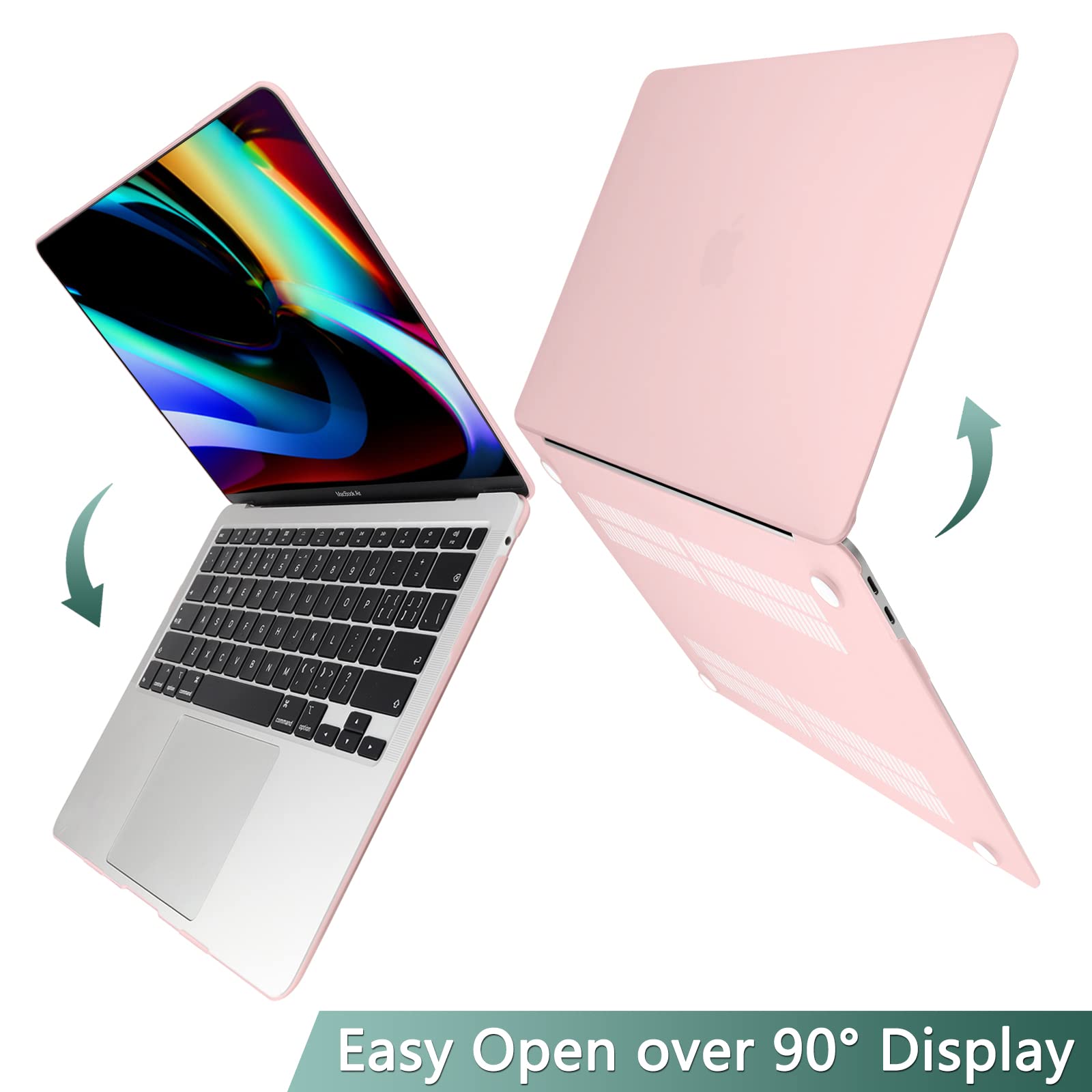 Suitable for MacBook Air 13 Inch Case 2022 2021 2020 2019 2018, A1932, A2179, A2337 Shell Case Keyboard Cover - SuperSaverAU - view 6