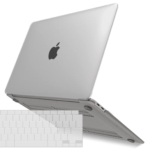 Premium Clear MacBook Air 13 Hard Shell Case with Keyboard Cover A1932 A2179 A2337