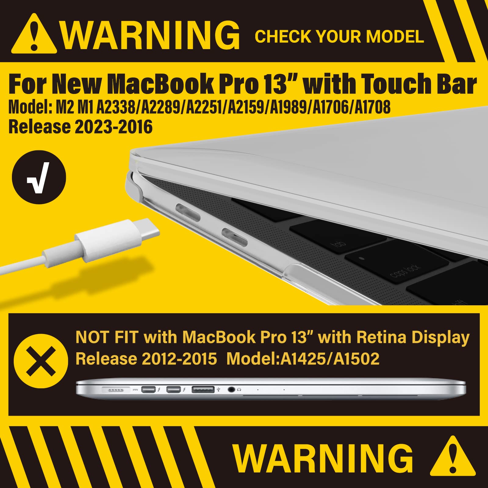 Purple MacBook Pro 13 Inch Case 2016-2023 M1 M2 A2338 A2289 A2251 A2159 Hard Shell Case Keyboard Cover - SuperSaverAU - view 2