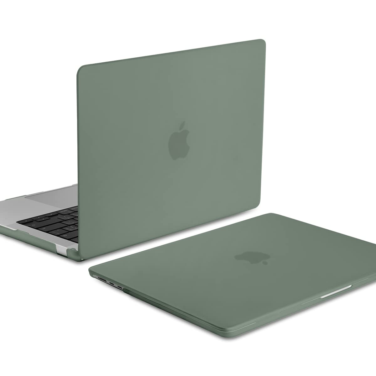 Suitable for 2023 2022 MacBook Air 13 inch case M2 Model A2681 Hard Shell Case Keyboard Cover Midnight Green - SuperSaverAU - view 9