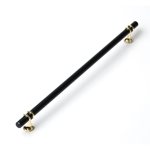 Luxury Design Black Kitchen Cabinet Handle Pull 320mm, Modern Zinc Alloy - SuperSaverAU - view 1