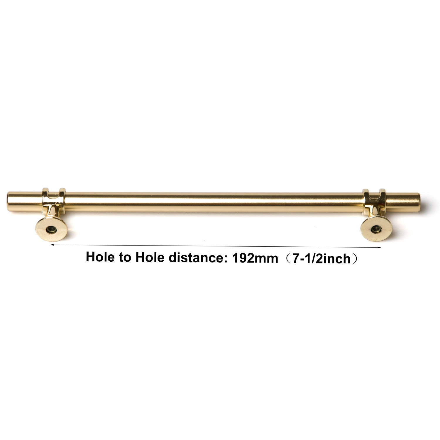 Luxury Design Gold Kitchen Cabinet Handle Pull 192mm, Modern European Style - SuperSaverAU - view 1