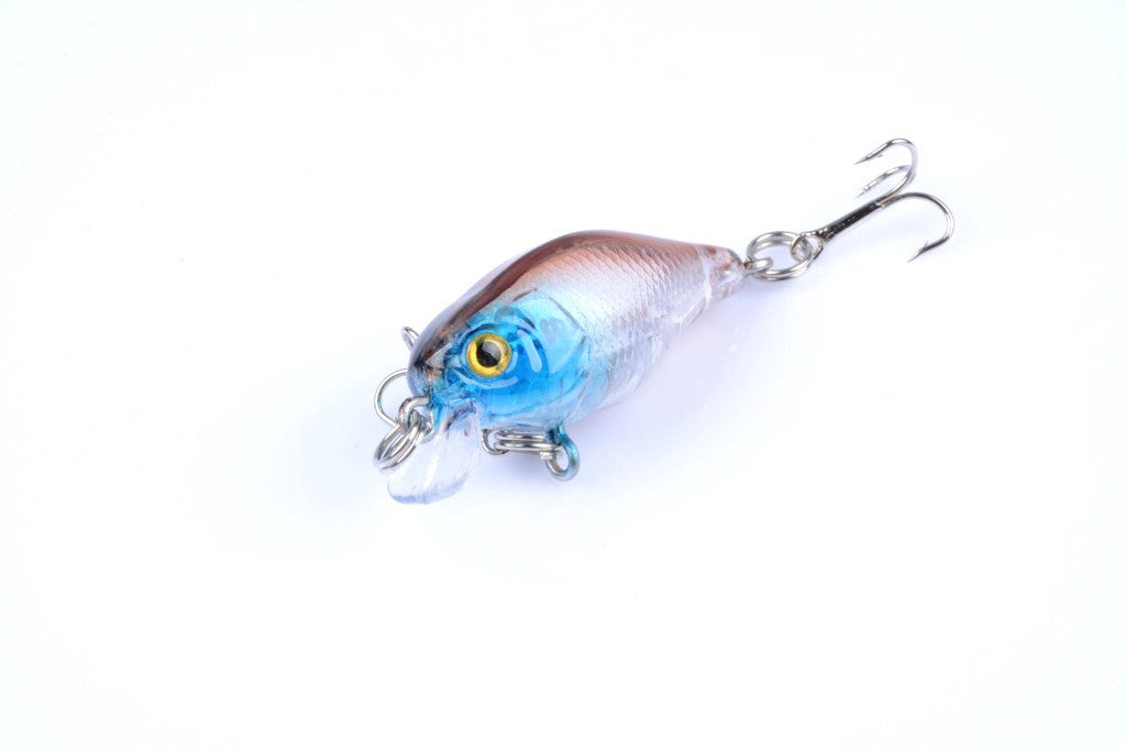 Durable ABS 4.3cm Popper Crank Bait Fishing Lure 5 Colors for Saltwater/Freshwater - SuperSaverAU - view 5