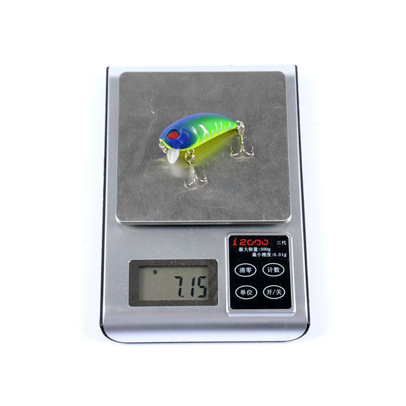 6x Popper Crank Fishing Lure 5.1cm 7.15g for Saltwater & Freshwater Tackle - SuperSaverAU - view 2