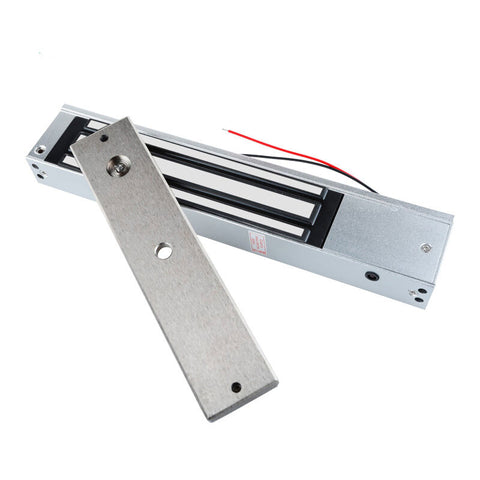 Electromagnetic Door Lock 280KG Holding Force 12V, Durable, Low Power, Silver - SuperSaverAU - view 1