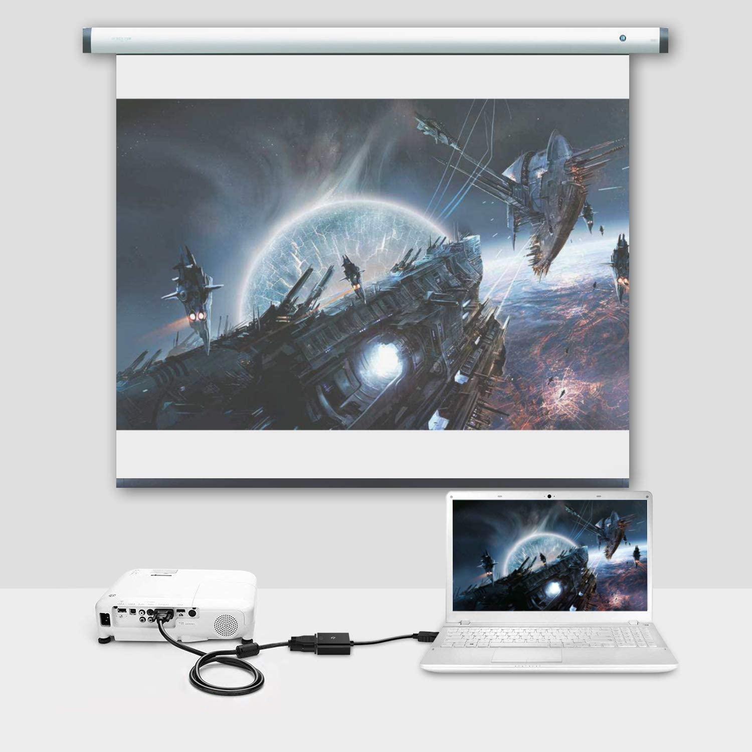 DisplayPort Male to VGA Female Gold-Plated DP Display Port to VGA Adapter - SuperSaverAU - view 7