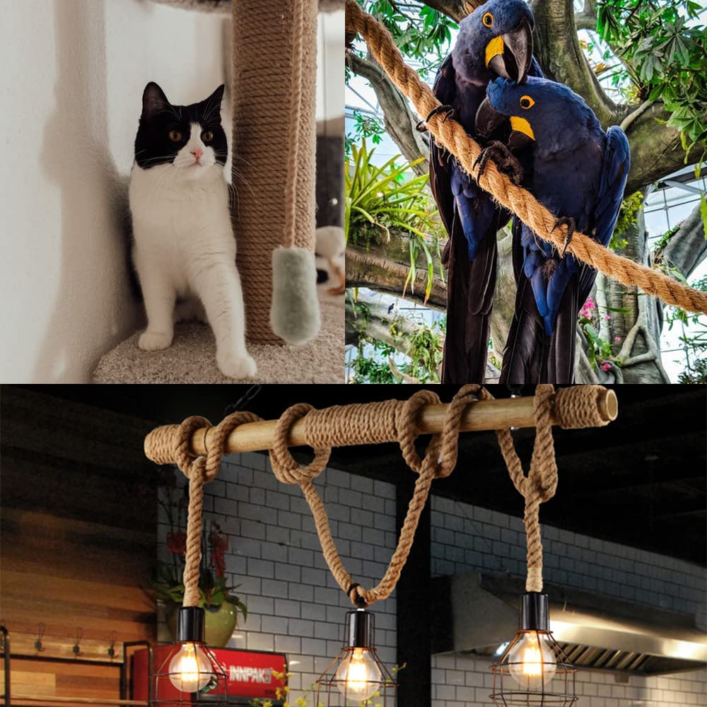 Premium Natural Jute Twine 1m 20mm - Eco-Friendly, Heavy-Duty, Multi-Purpose - SuperSaverAU - view 1