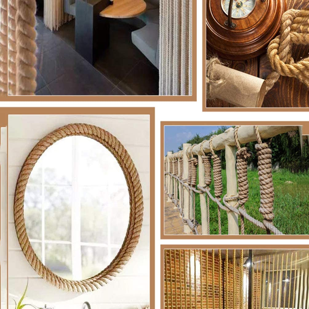 Premium Natural Jute Twine 1m 20mm - Eco-Friendly, Heavy-Duty, Multi-Purpose - SuperSaverAU - view 2