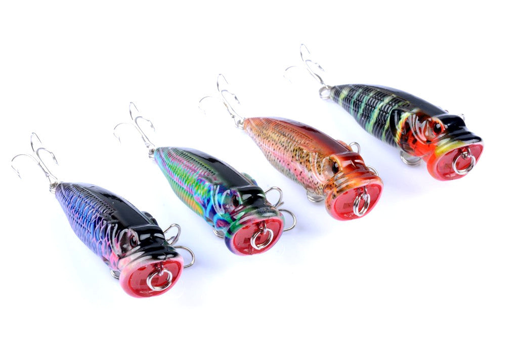 4X 6.5cm Durable ABS Hard Plastic Fishing Lure with Sharp Hooks for Fresh/Saltwater - SuperSaverAU - view 3