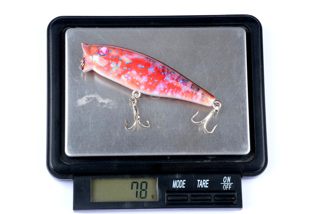 7.5cm Durable ABS Hard Plastic Fishing Lures - 5 Pack with Sharp Hooks - SuperSaverAU - view 6