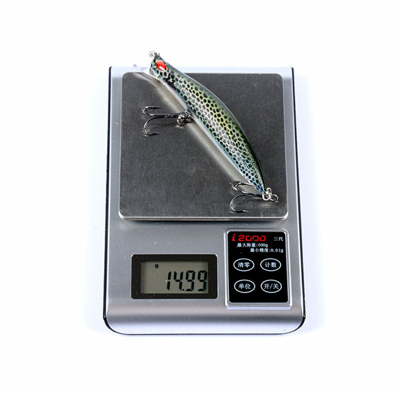 Durable ABS Hard Bait Lures 12.3CM - 5x Sharp Hook Fishing Tackle - SuperSaverAU - view 2