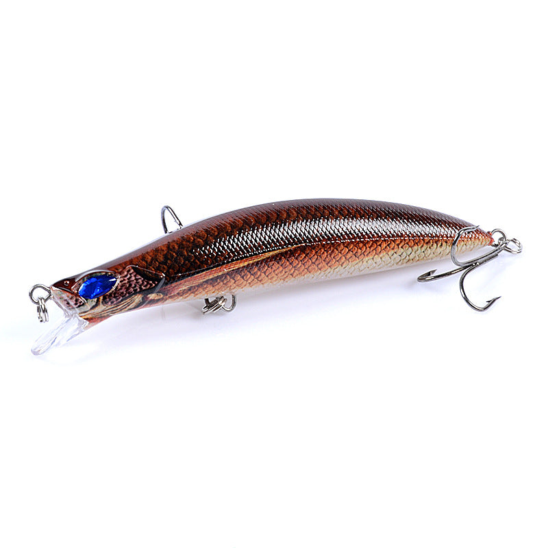 Durable ABS Hard Bait Lures 12.3CM - 5x Sharp Hook Fishing Tackle - SuperSaverAU - view 4