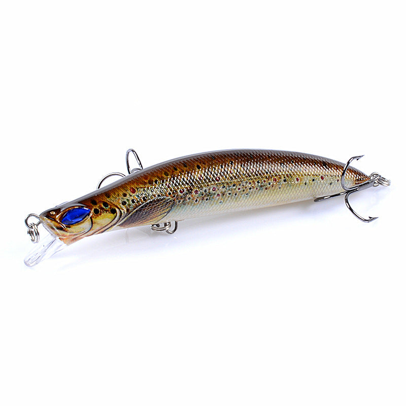 Durable ABS Hard Bait Lures 12.3CM - 5x Sharp Hook Fishing Tackle - SuperSaverAU - view 5