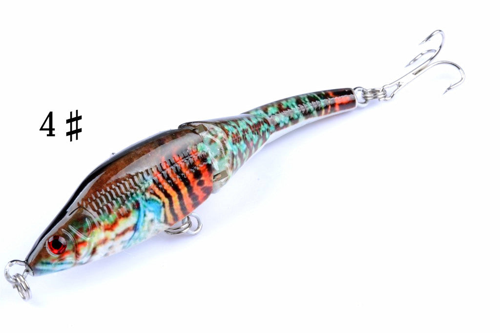 Vib Bait Fishing Lure 9.5cm 6X Lures with Sharp Hooks for Saltwater & Freshwater - SuperSaverAU - view 5