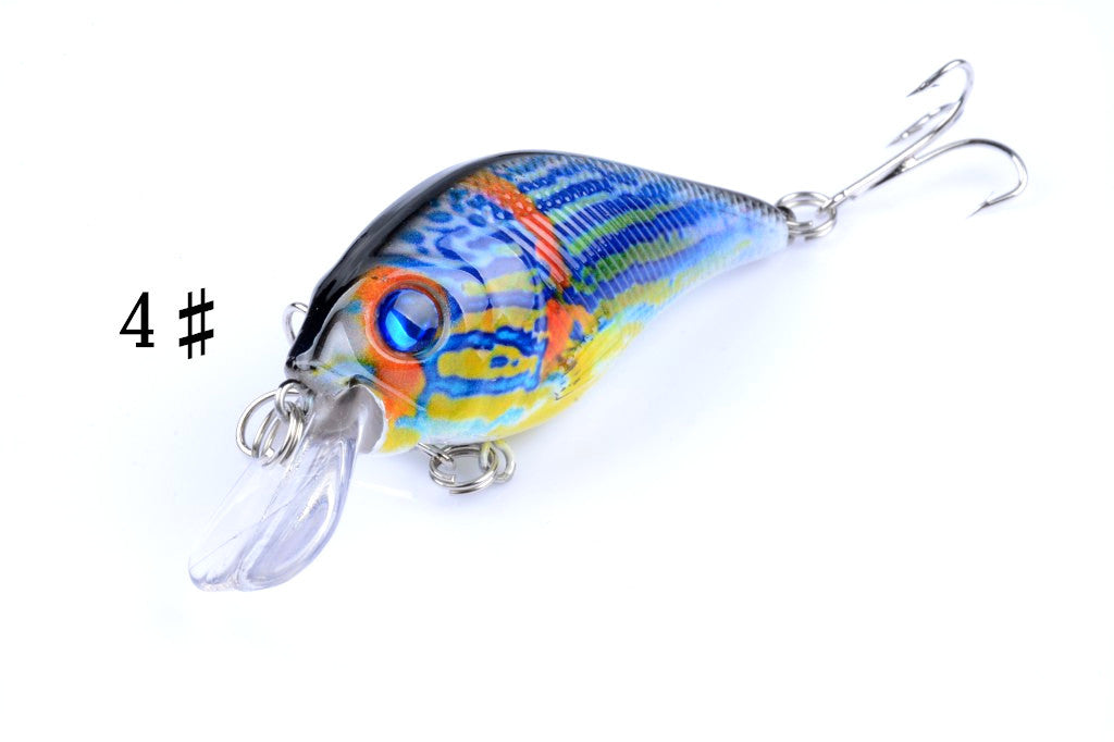 Durable ABS 7.5cm Popper Crank Bait Fishing Lure 4x Saltwater Surface Tackle - SuperSaverAU - view 7