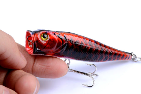 6X 9cm Hard Bait Fishing Lures with Sharp Hooks for Fresh & Saltwater - SuperSaverAU - view 1