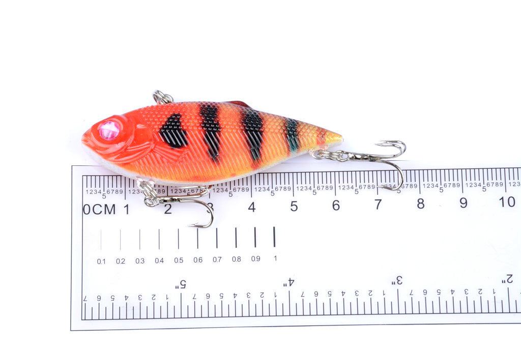 Vib Bait Fishing Lure 6x 6.5cm Saltwater Freshwater with Sharp Hooks - SuperSaverAU - view 7