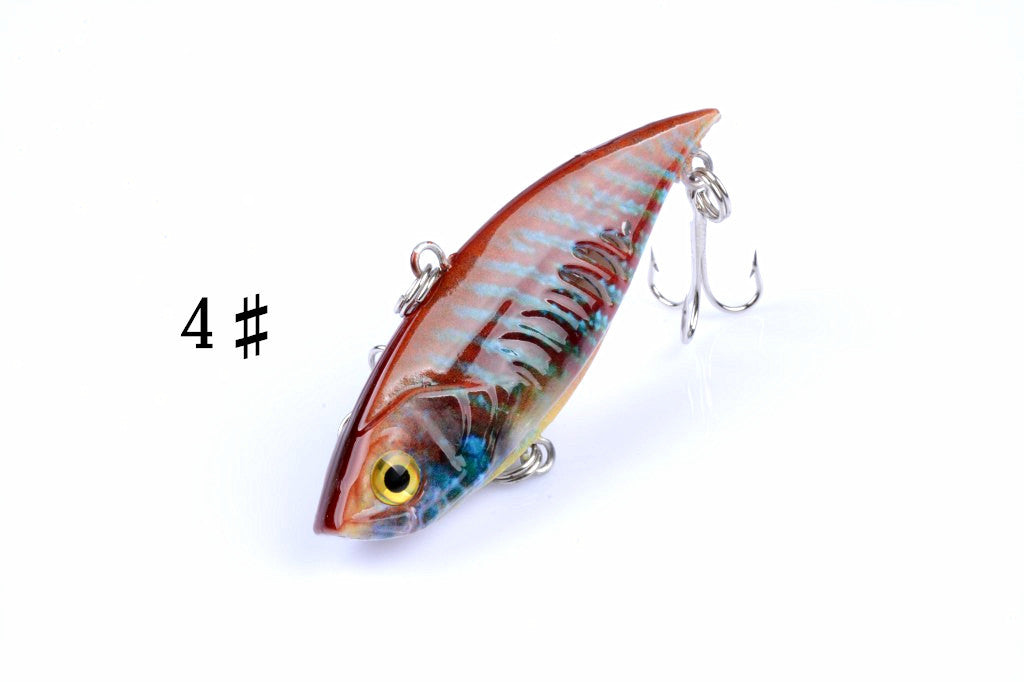 Vib Bait Fishing Lure 6x 6.5cm Saltwater Freshwater with Sharp Hooks - SuperSaverAU - view 4