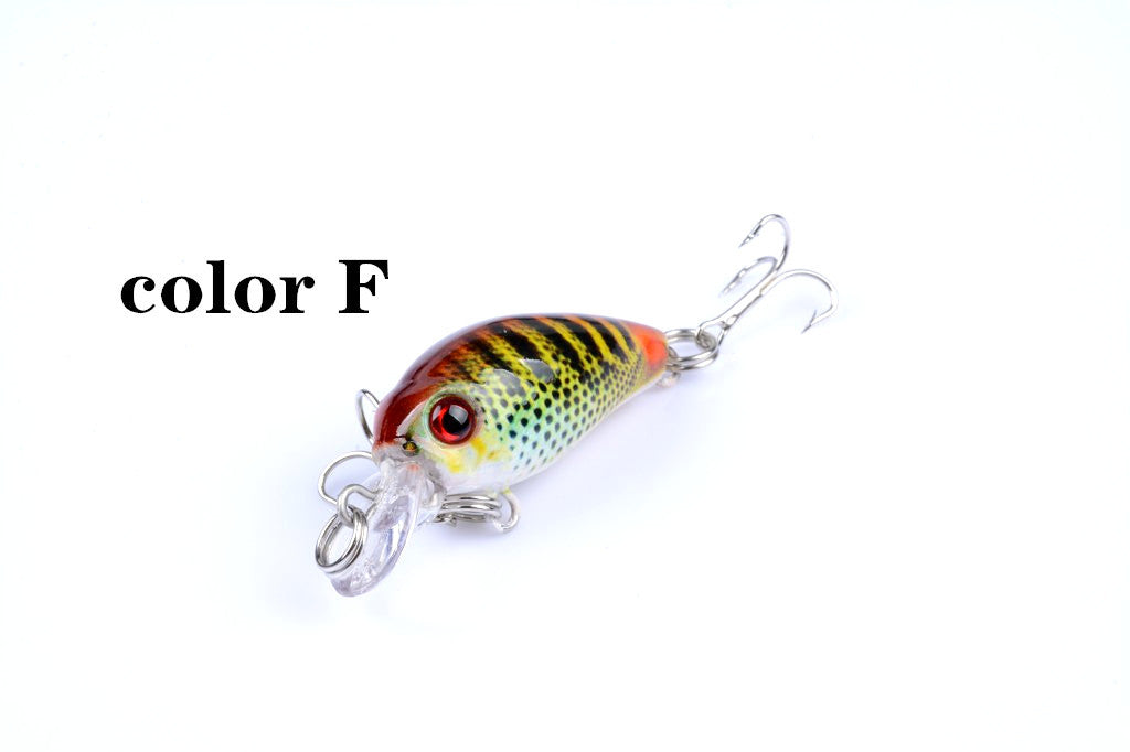Durable ABS 6x 4.5cm Popper Crank Bait Fishing Lures for Saltwater & Freshwater - SuperSaverAU - view 4