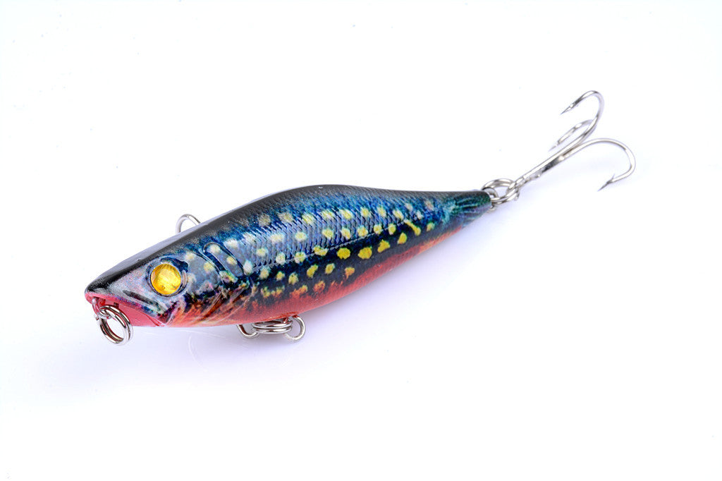 Durable ABS 7.5cm Fishing Lures 5x Popper Tackle for Fresh & Saltwater - SuperSaverAU - view 4