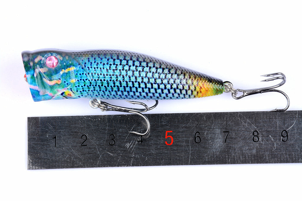 6X 7cm Durable ABS Hard Plastic Fishing Lure with Sharp Hooks for Fresh/Saltwater - SuperSaverAU - view 7