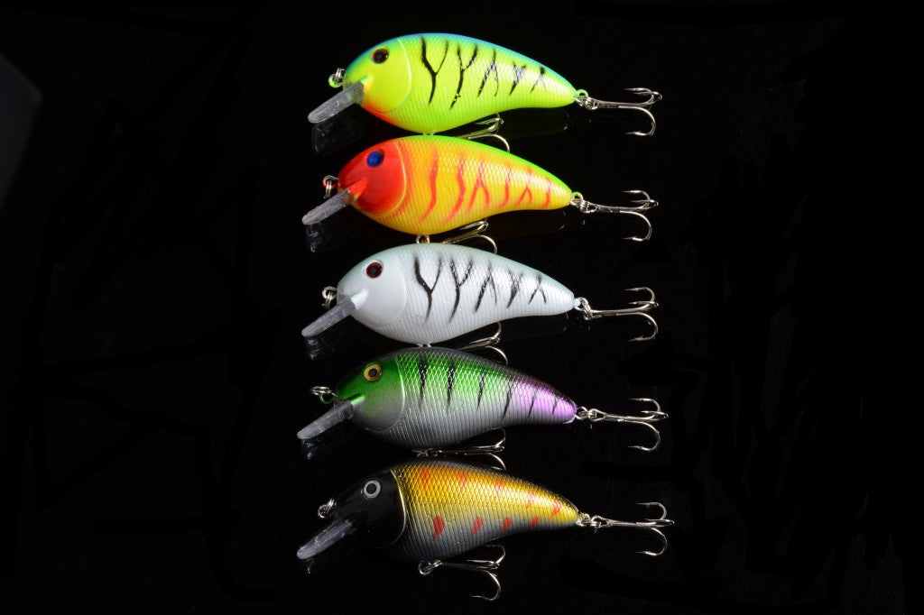 V324 8.5cm Popper Crank Bait Fishing Lure 5 Colors Saltwater Surface Tackle - SuperSaverAU - view 1