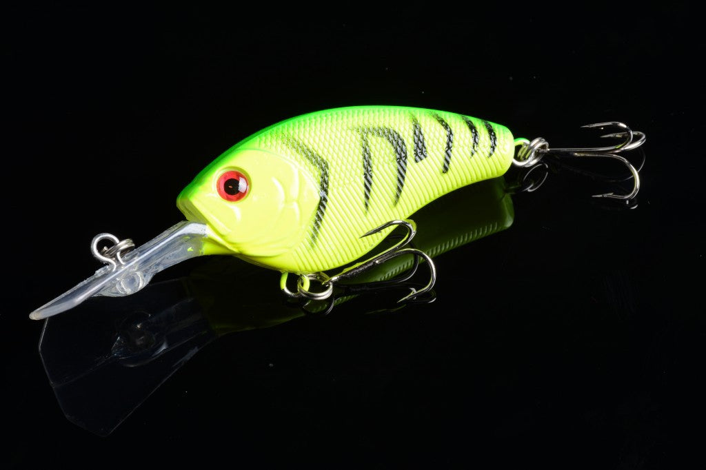 7x 9cm Durable ABS Popper Crank Bait Fishing Lure Set - Saltwater/Freshwater - SuperSaverAU - view 6