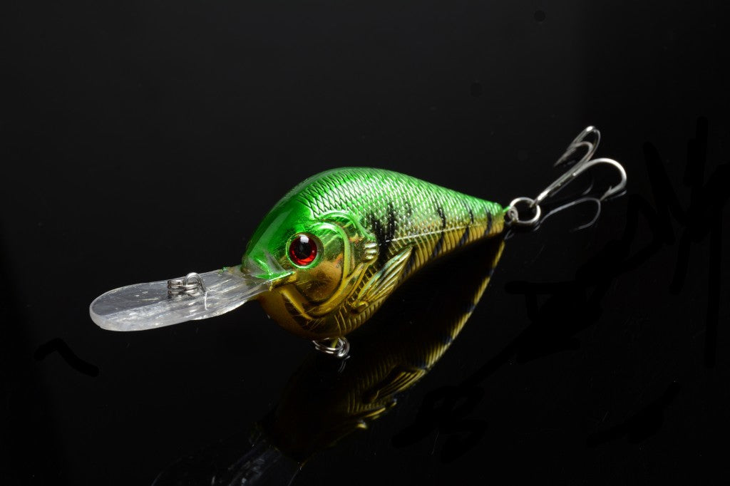Durable ABS 9.5cm Popper Crank Bait Fishing Lure 8 Colors for Saltwater/Freshwater - SuperSaverAU - view 3