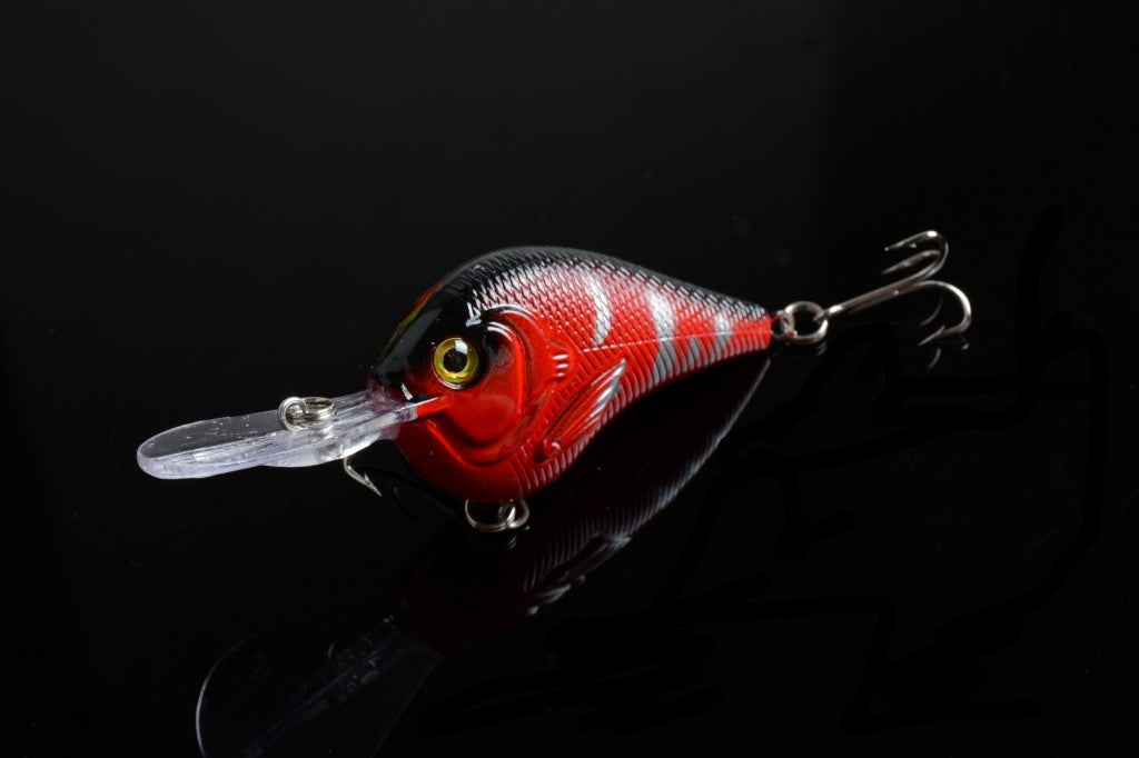 Durable ABS 9.5cm Popper Crank Bait Fishing Lure 8 Colors for Saltwater/Freshwater - SuperSaverAU - view 2