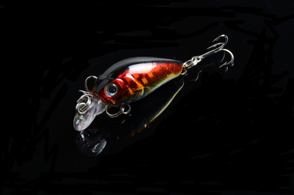Durable ABS 4.5cm Popper Crank Bait Fishing Lure 6 Colors for Saltwater/Freshwater - SuperSaverAU - view 5