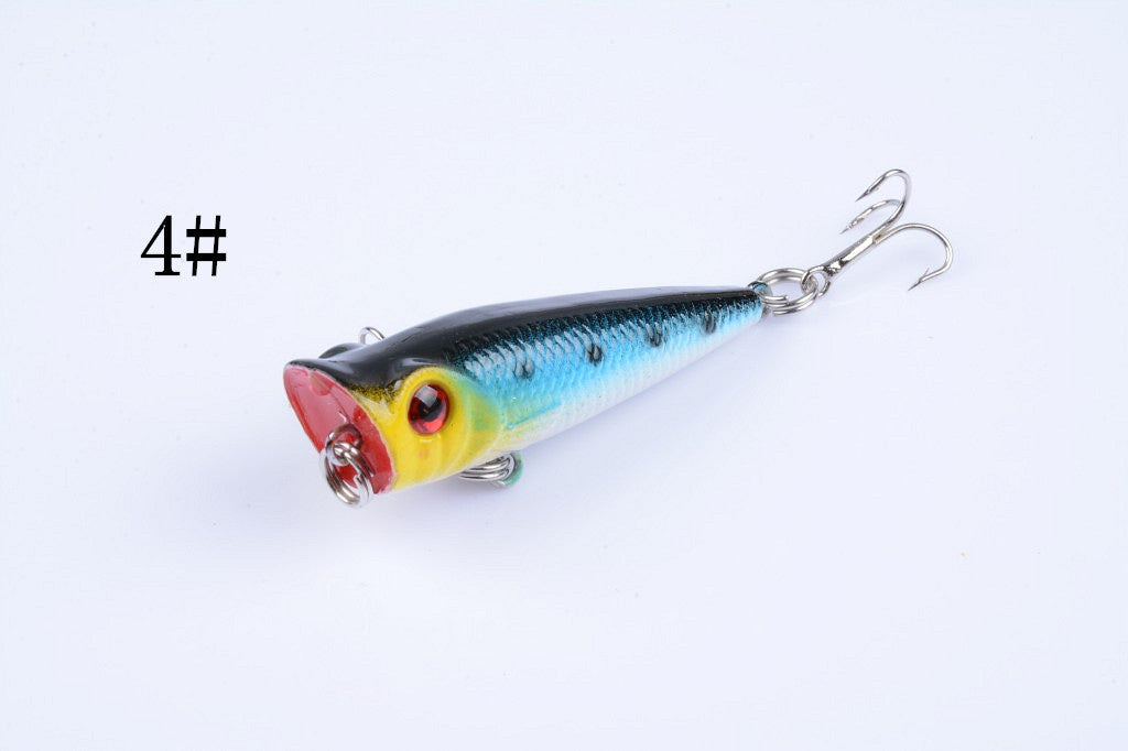 5x 5cm Durable ABS Hard Plastic Fishing Lure with Sharp Hooks for Fresh/Saltwater - SuperSaverAU - view 6