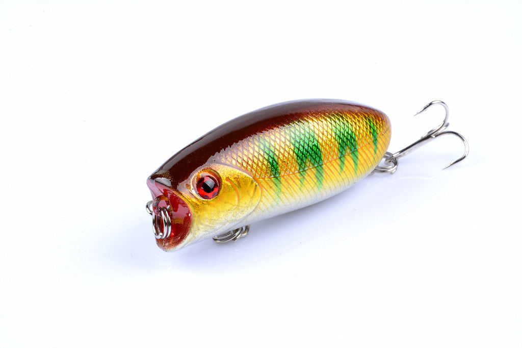 8X 6cm Durable ABS Hard Plastic Fishing Lures with Sharp Hooks for Fresh/Saltwater - SuperSaverAU - view 1