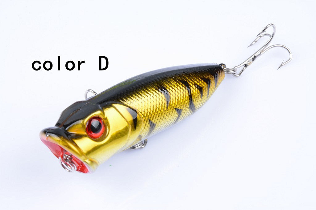 6.5cm Popper Fishing Lures - 5 Pack, Durable ABS, Sharp Hooks, Fresh/Saltwater - SuperSaverAU - view 7