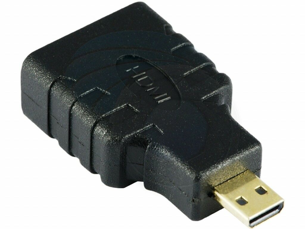 Micro HDMI Male TO HDMI Female Adapter convertor - SuperSaverAU - view 1