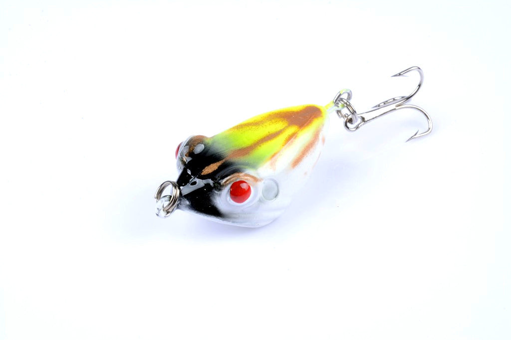 Durable ABS 4cm Popper Fishing Lures 6X Set for Freshwater & Saltwater - SuperSaverAU - view 3