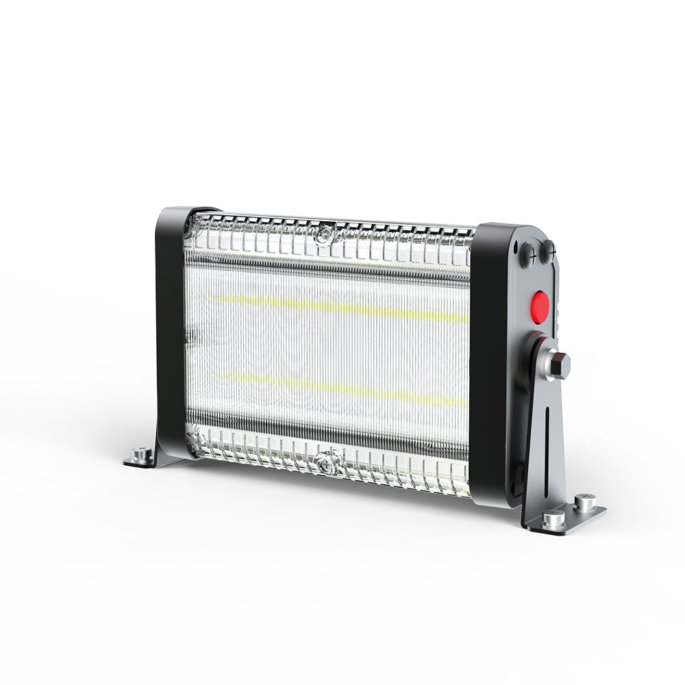Solar LED Flood Light 30w - Waterproof, Remote Control, Separate Solar Panel - SuperSaverAU - view 2