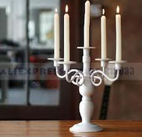 20 pack white wax 20cm taper church house vigil candleabra candle 2CM WIDE - SuperSaverAU - view 1