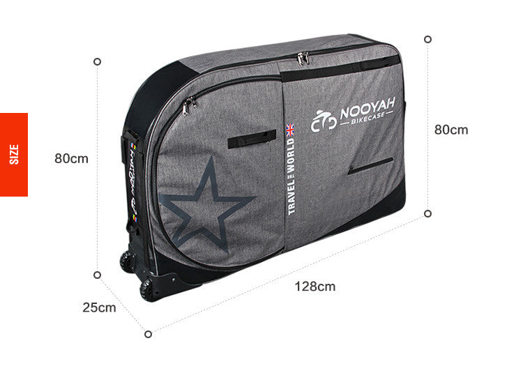 BROTHER BROTHER Bike Travel Bag Case Plane Boat Shipping Transport, Fits Cross Country All Mountain Bike, MTB, TT, Road Triathlon Bike 29er 700c - SuperSaverAU - view 5