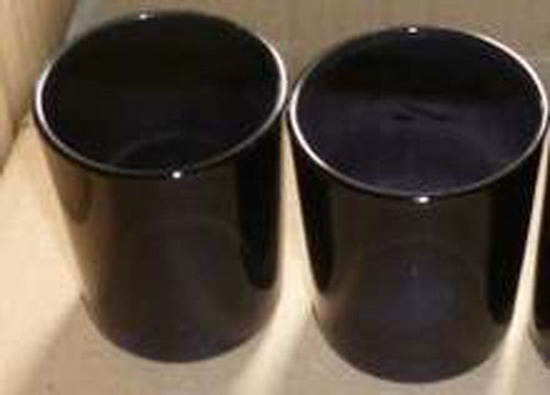 Premium Matte Black Tealight Candle Holders - 40 Pack
