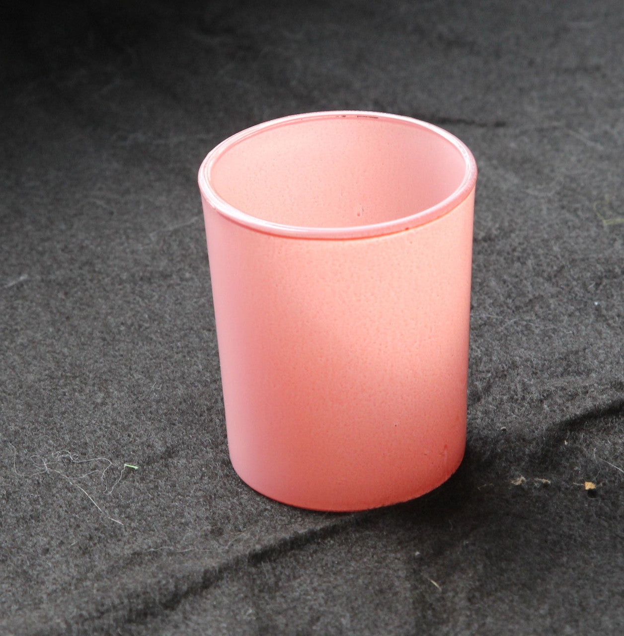 Premium Votive Tealight Candle Holders - Blush Pink Glass, 40 Pack