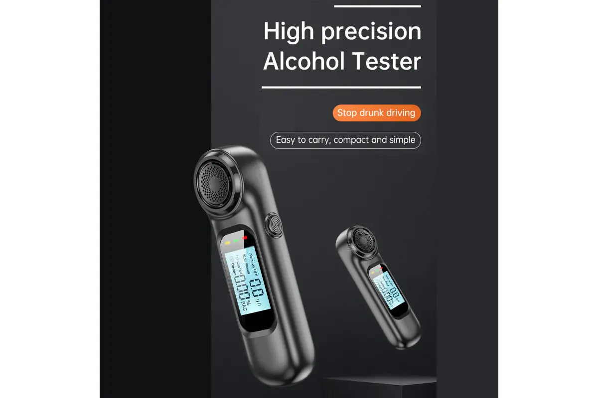Digital Breathalyser Breathtester Mini Handbag Alcohol Tester with LCD Display - SuperSaverAU - view 3