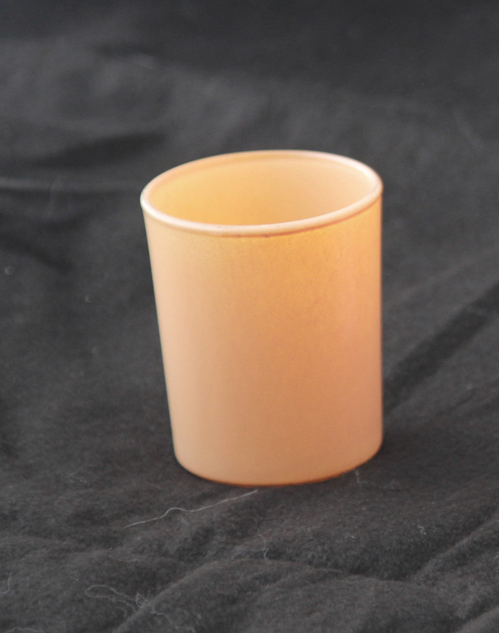 Premium Votive Tealight Candle Holders - Champagne Pale Pink Glass, 20 Pack
