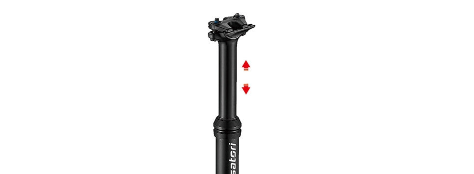 Satori Mountain Bike Height Adjustable Seatpost Internal Cable 30.9 Diameter 150mm Travel - SuperSaverAU - view 6