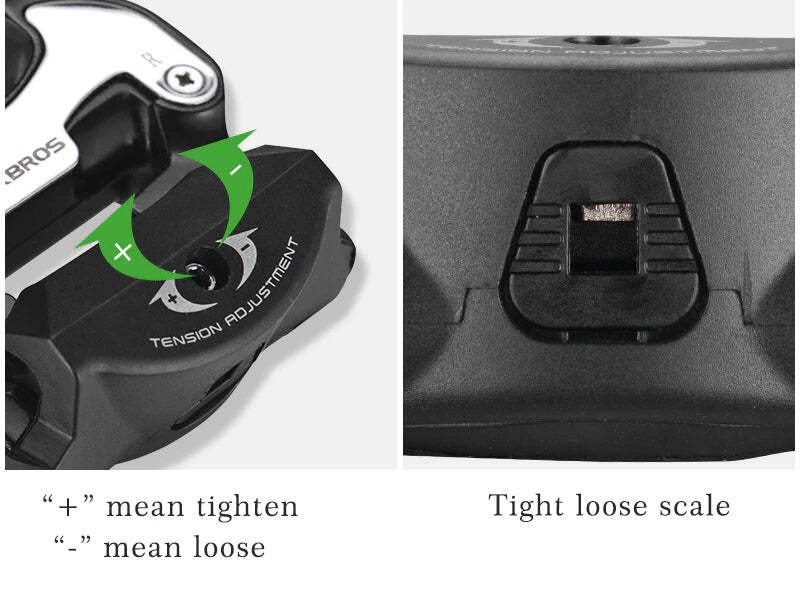 Self Lock Clip In Bike Pedals LOOK KEO Cleat MTB Road 700C Hybrid BMX - Rockbros Black - SuperSaverAU - view 11